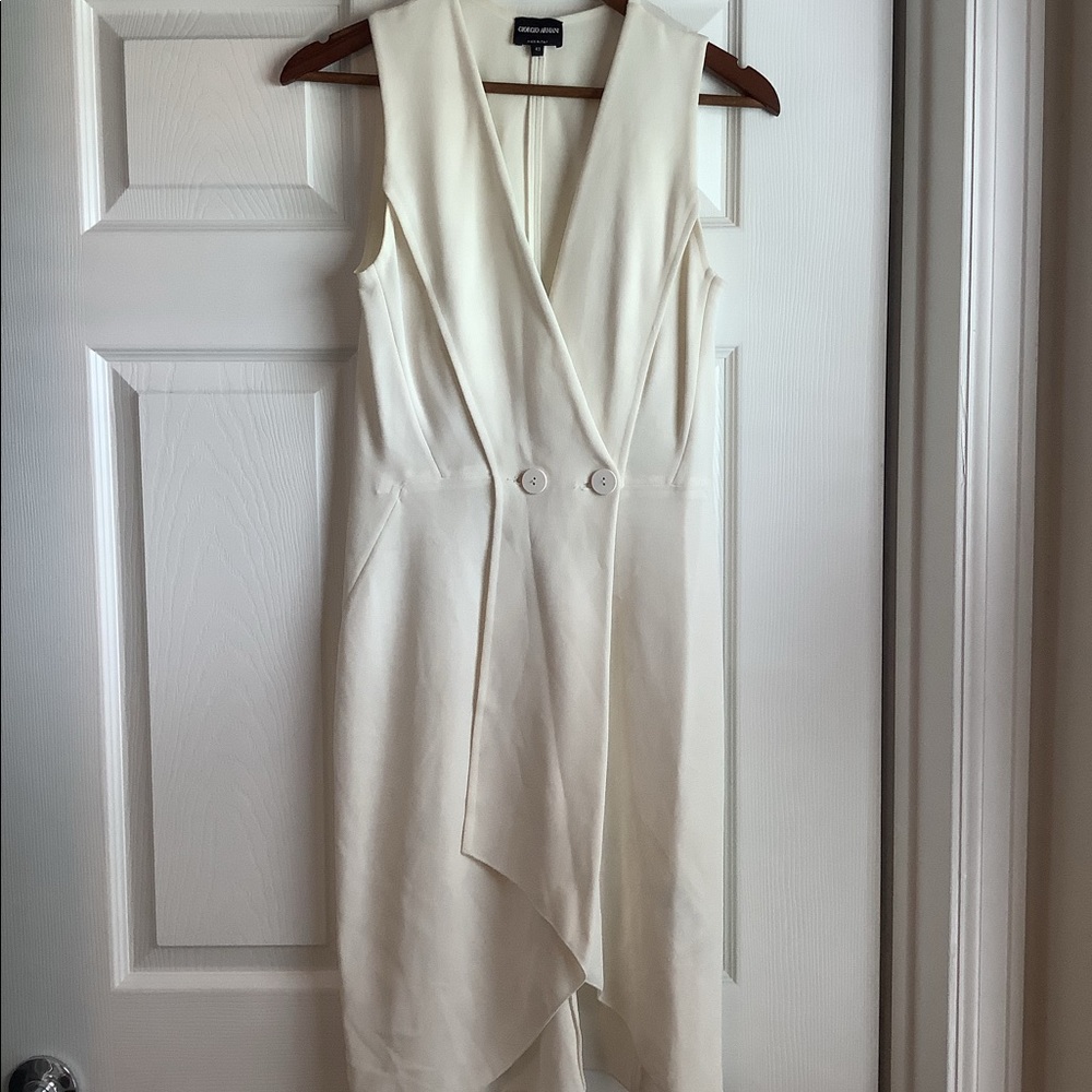 Giorgio Armani Ivory Dress